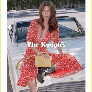 ✨RARE✨ Kooples Rosa Rosa Midi Dress with Lace